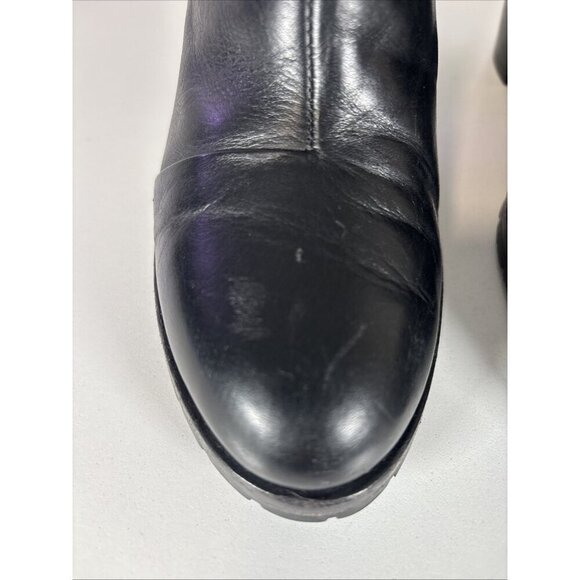 rag & bone The Classic Newbury Black Leather Chelsea Boots Women's Sz 39 US 8.5 - Picture 13 of 14